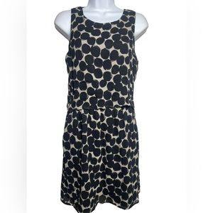 Lucky Brand dress size‎ small 100% silk black polka dot summer dress 🖤🖤